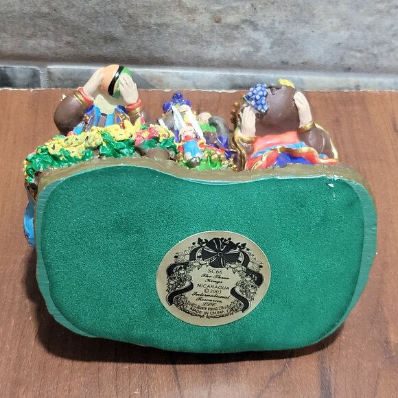 International Santa Claus Collection The Three Kings Nicaragua Figurine 1993 - Picture 6 of 10